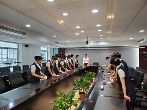 苍南县机关事务管理中心组织开展会务服务技能培训